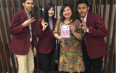 Tim FE Untar Unjuk Kemampuan di Debat Nasional Unpad