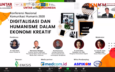 Konferensi Fikom Angkat Topik Digital dan Humanisme dalam Ekonomi Kreatif