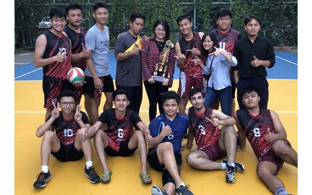 Tim Putra Untar Juara Dua Kejuaraan Voli Nasional