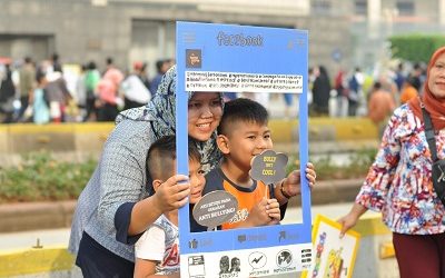 Kampanye BEM FIKom Untar Ajak Masyarakat Dukung Anti Bullying