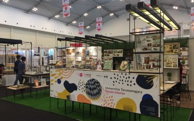 Desain Interior dan Arsitektur Untar Pamerkan Karya di Indobuildtech Expo 2018