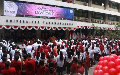 Untar Sambut Mahasiswa Baru dengan Meriah