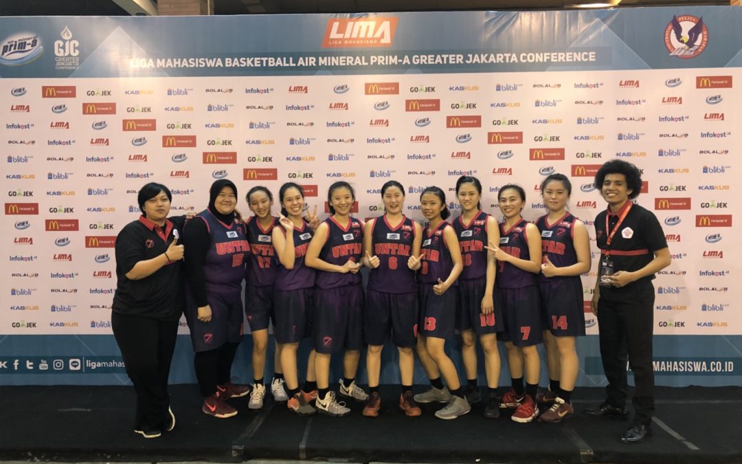 Tim Bola Basket Putri Untar Wakili Jakarta di Limanas