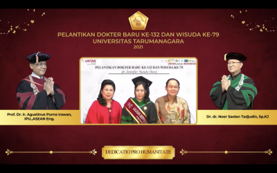 Pelantikan ke-132 Dokter Baru dan Wisuda ke-79 Untar