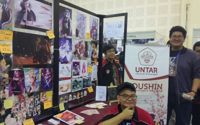 UKM Soushin Untar Tampilkan Manga di Comifuro