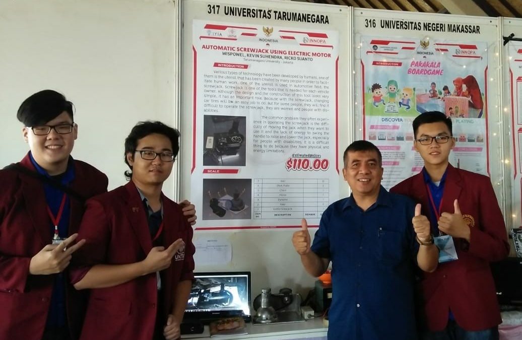 Karya Mahasiswa Untar Raih Medali International Young Inventors Awards 2018