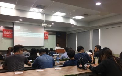 Rektor Untar Beri Kuliah Umum di depan Mahasiswa KSU Taiwan