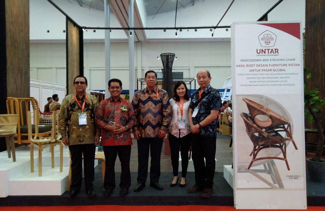 Hasil Riset Untar Tampil di Trade Expo Indonesia 2018