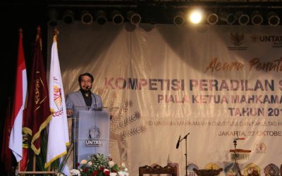 Kompetisi Peradilan Semu MK dan Untar Tingkatkan Kesadaran Hukum