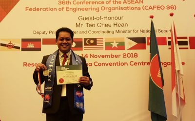 Rektor Untar Terima Sertifikat dan Medali ASEAN Engineer dari AFEO