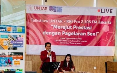 RRI ‘Goes to Campus’ Siarkan Dialog dan Gelar Seni Mahasiswa Untar