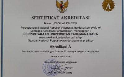 Akreditasi A untuk Perpustakaan Untar