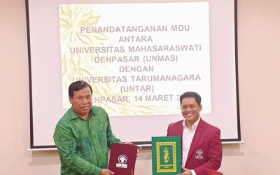 Kerja Sama dengan Unmas, Untar jadi Perguruan Tinggi Pembina