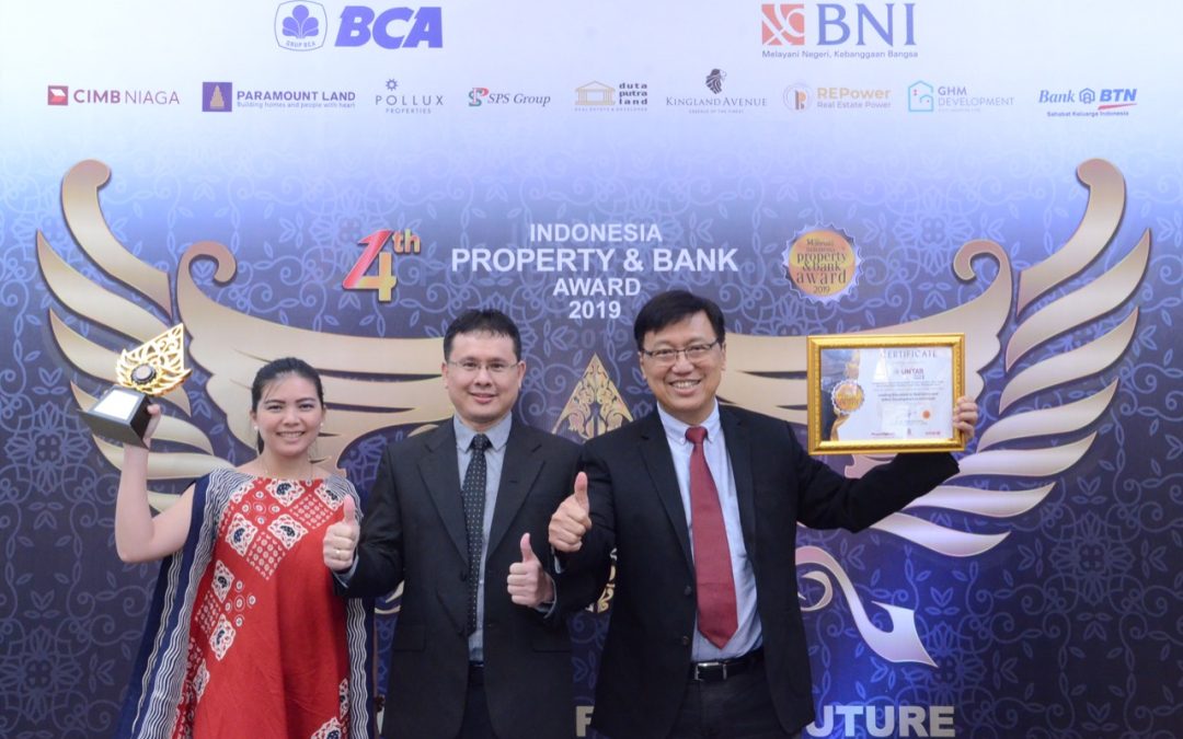 Untar Raih Penghargaan Pendidikan Bidang Real Estate dan Urban Development
