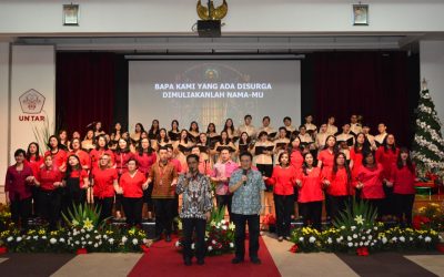 Eratkan Persaudaraan, Untar Gelar Perayaan Natal 2019