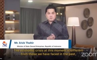 Menteri BUMN Mengajak Adaptasi Strategi Bisnis saat Pandemi Covid-19