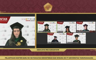 FK Untar Kembali Lantik dan Wisuda Dokter Baru