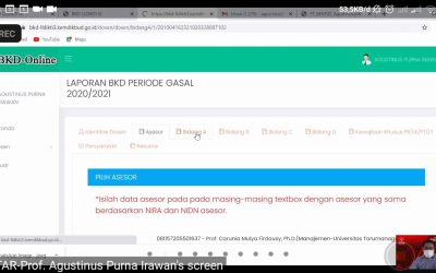 Penyamaan Persepsi Laporan Beban Kerja Dosen