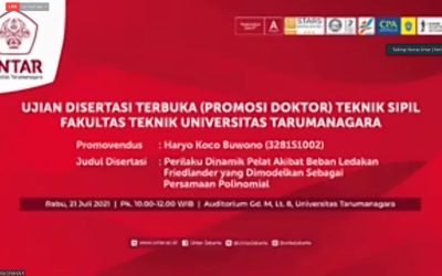 Doktor Teknik Sipil ke-50 Untar