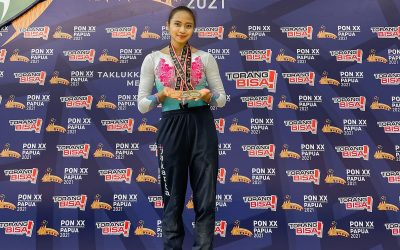 Seorang Trithalia, Mahasiswi Untar Menorehkan Prestasi di PON XX Papua