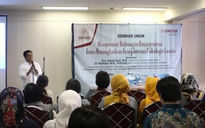 Seminar Lansia Fakultas Psikologi Untar, Eratkan Hubungan Antargenerasi