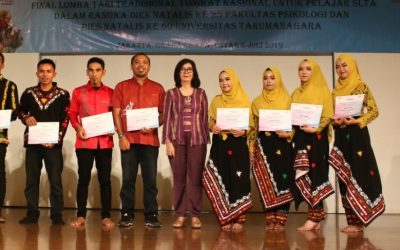 Lestarikan Budaya, Fakultas Psikologi Adakan Lomba Tari Daerah SMA