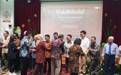 Momen Halalbihalal, Rektor Ajak Tingkatkan Persaudaraan dan Silaturahmi