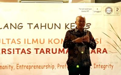 Pesan Anti Hoaks di HUT ke 13 Fikom