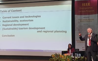 Pembicara University of Greifswald  Prof. Wilhelm Steingrube Jelaskan Ekowisata yang Berkelanjutan