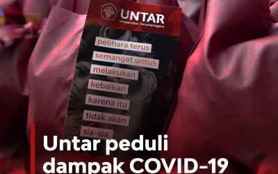 Aksi Peduli Untar bagi Masyarakat Terdampak Covid-19, bersama TNI – POLRI