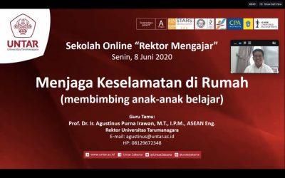 Program Rektor Berbagi dari Rumah