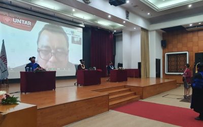 Pertama kalinya Untar Menggelar Promosi Doktor Daring
