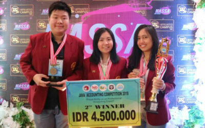 Mahasiswa FE UNTAR Raih Juara Java Accounting Competition 2018