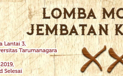 Pemenang Lomba Jembatan Kayu XXII 2019