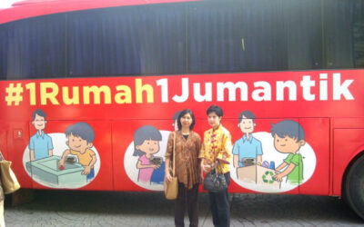 Pelepasan Bus Penyuluhan DBD oleh Gubernur DKI Jakarta
