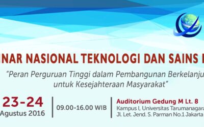 Pengumuman Makalah SNTS 2016 yang diterima