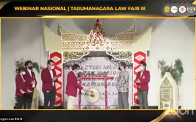 Dibuka Dengan Webinar Nasional, Tarumanagara Law Fair III Resmi Diselenggarakan