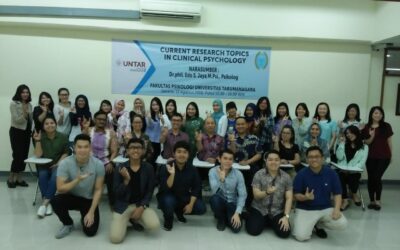 Forum Diskusi Ilmiah: Current Research Topics in Clinical Psychology (01808001)