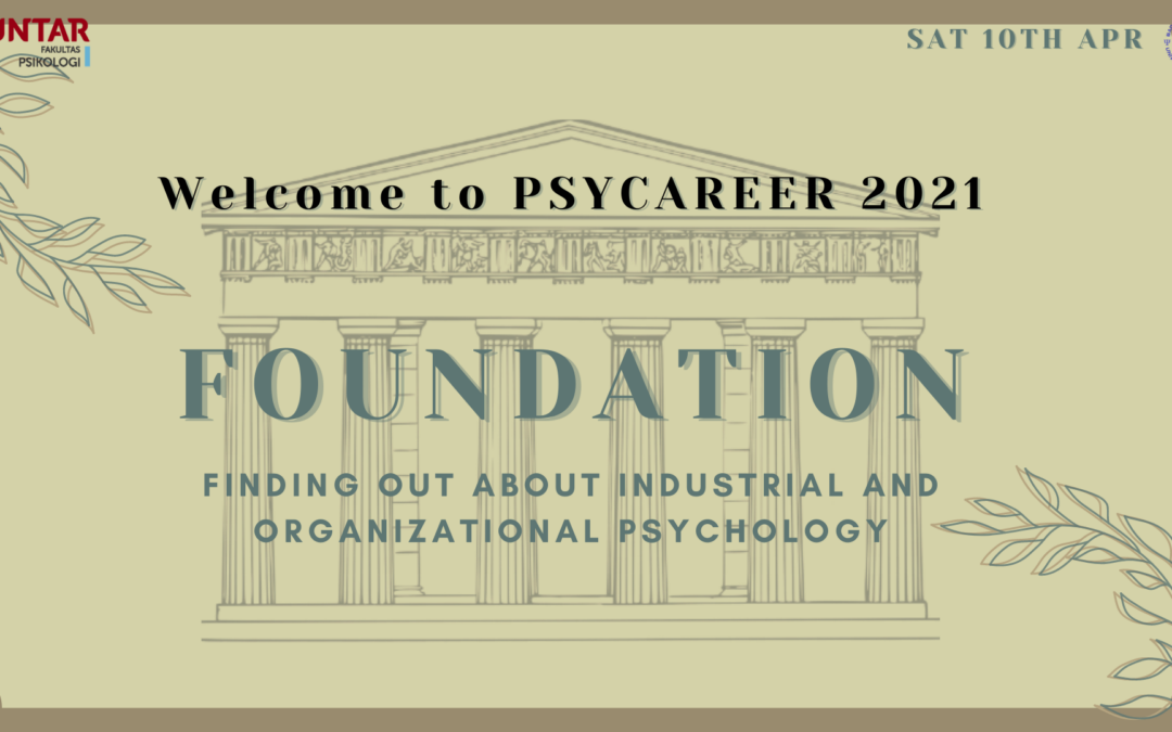 Psycareer 2021: “FOUNDATION”