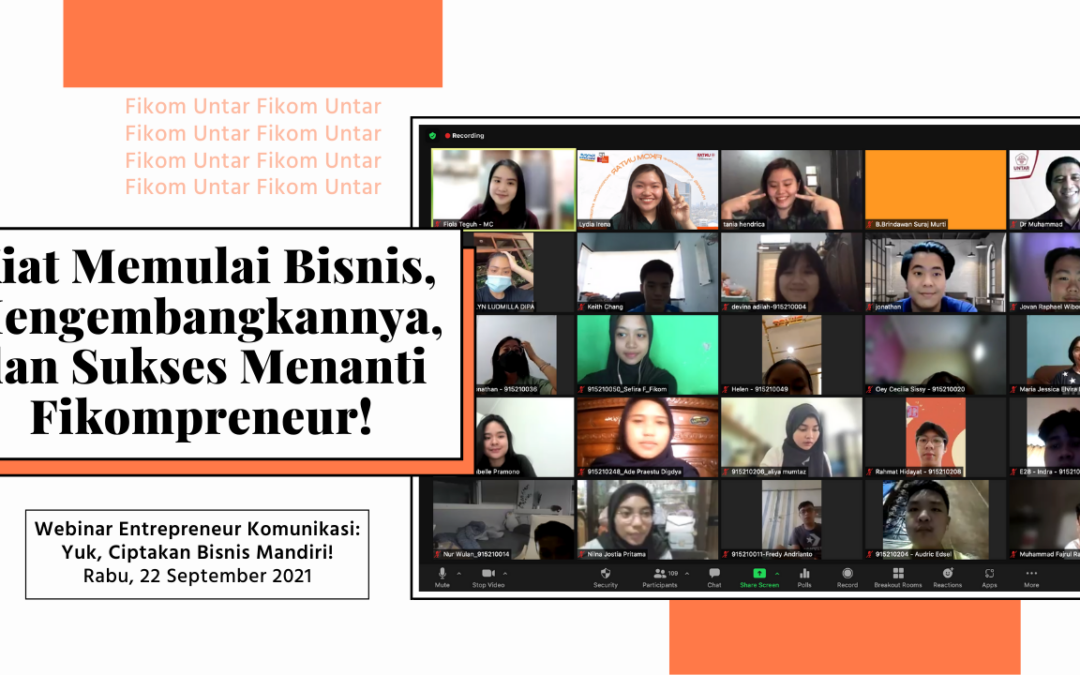 Kiat Memulai Bisnis, Mengembangkannya, dan Sukses Menanti Fikompreneur!