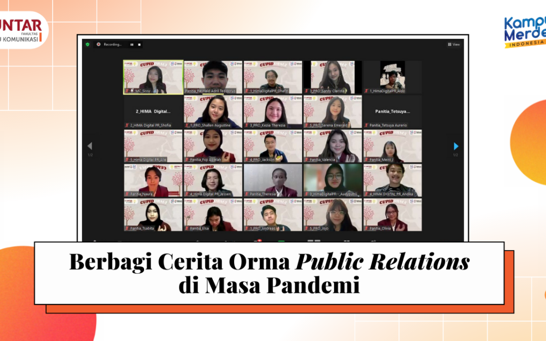 Berbagi Cerita Orma Public Relations di Masa Pandemi