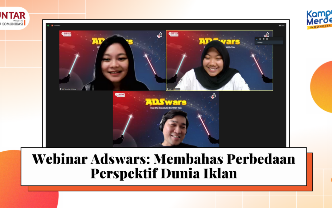 Webinar Adswars: Membahas Perbedaan Perspektif Dunia Iklan