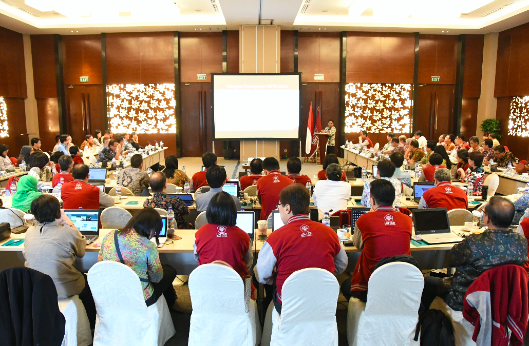 Rapat Kerja Universitas Tarumanagara Tahun 2018 untuk Mewujudkan Untar Sebagai Universitas Bertaraf Internasional