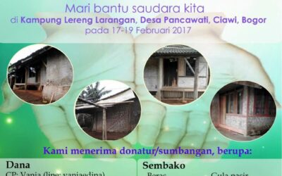 CLEOPATRA 2017: Kami butuh bantuan Anda