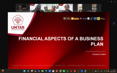 To Prepare Young Entrepreneurs, FEB Untar Holds Public Lecture on Financial Analysis for Start-Ups