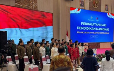 PSUT Untar Tampil di Hadapan Mendiktisaintek pada Hardiknas 2025
