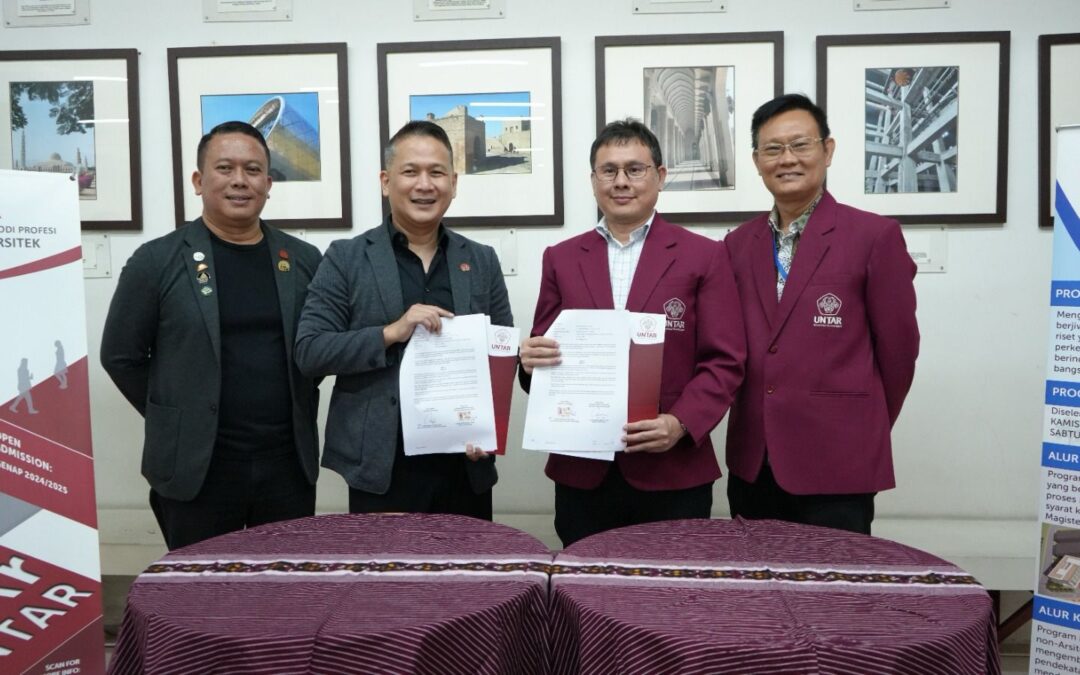 Untar Collaborates with LSP SARSI to Prepare Nationally Certified Architecture Graduates