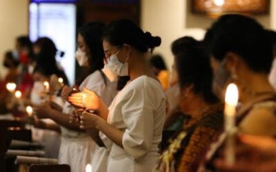 Bertumbuh dalam Iman: Mahasiswa Kristen Untar Rayakan Kenaikan Yesus Kristus