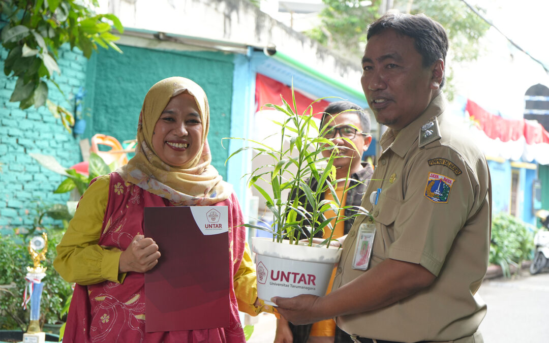 Untar Dukung Program Hijau di Tomang, Wujudkan Lingkungan Kota yang Lestari