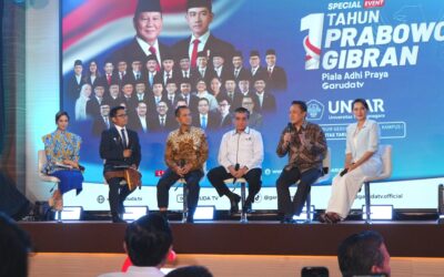 Untar dan Garuda TV Gelar Diskusi “1 Tahun Pemerintahan Prabowo–Gibran”